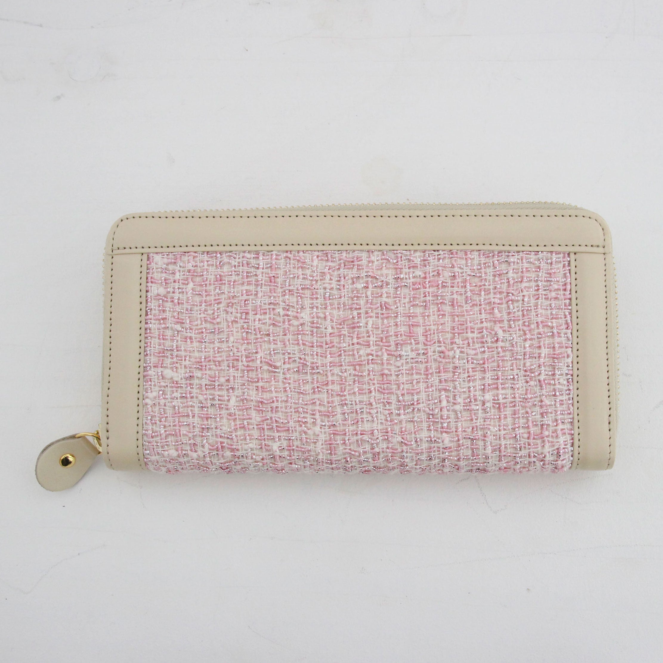 アナズピンクツイード / お財布ベージュ