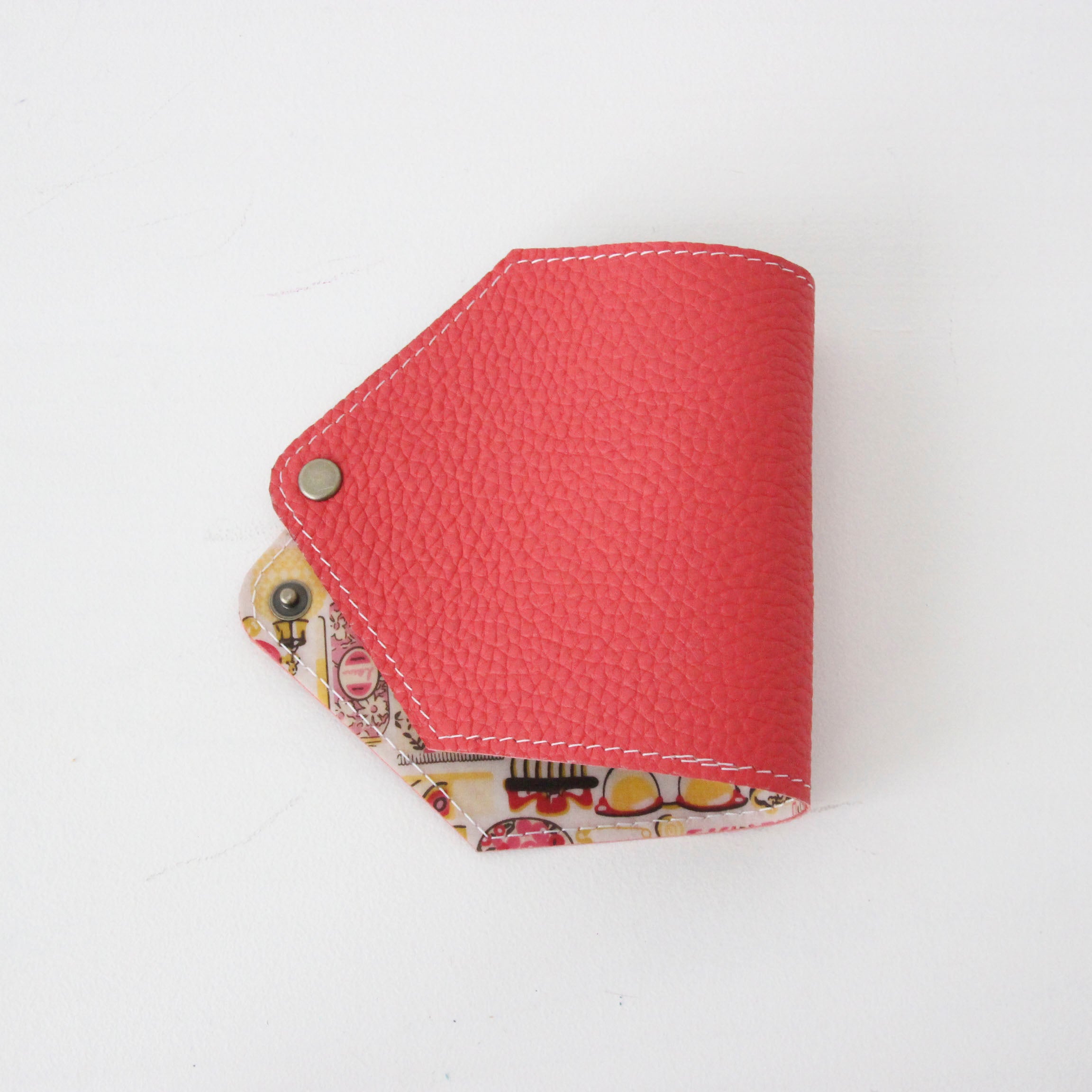 ブラッドオレンジレザー / マスクケース