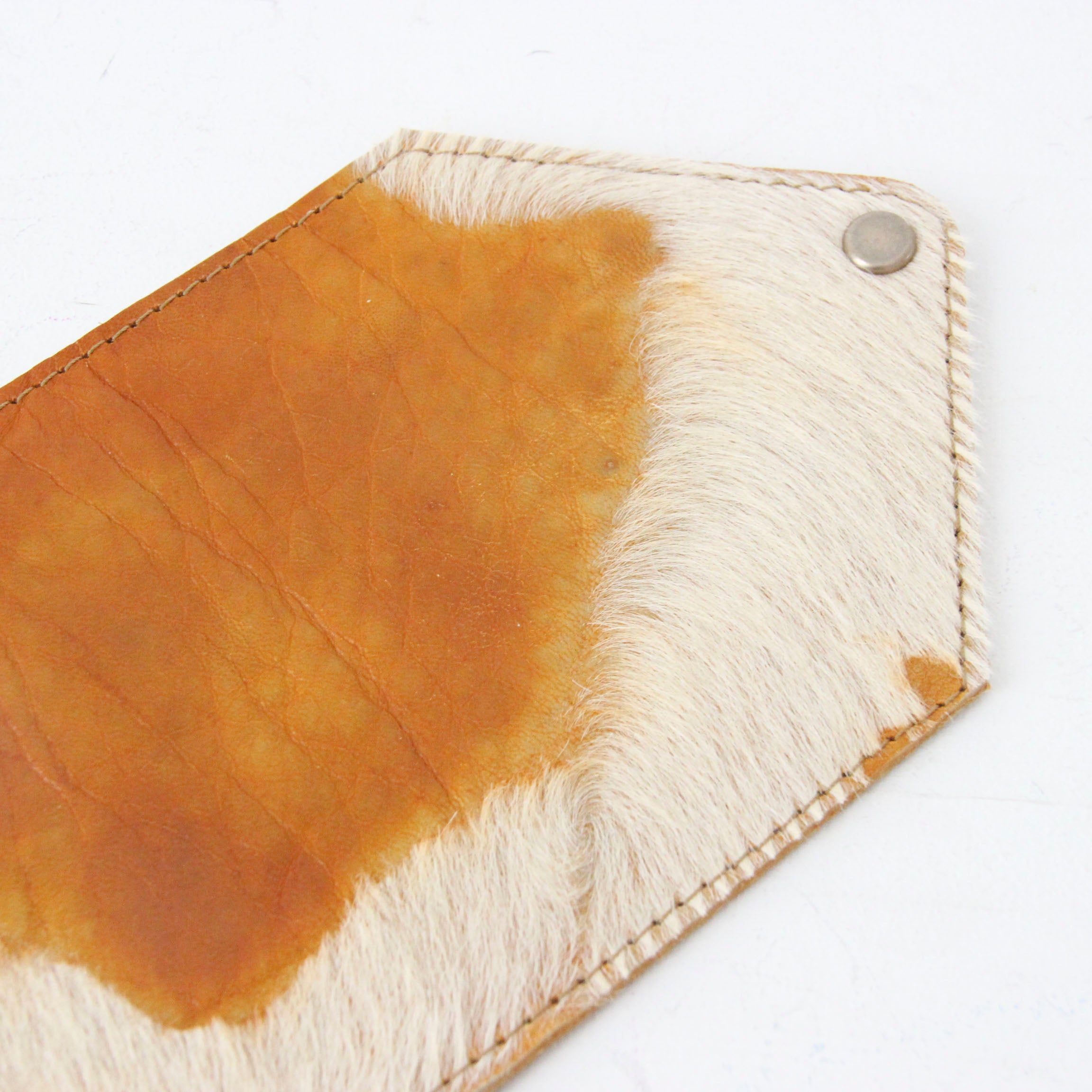 起毛ブラウン×ホワイト / マスクケース