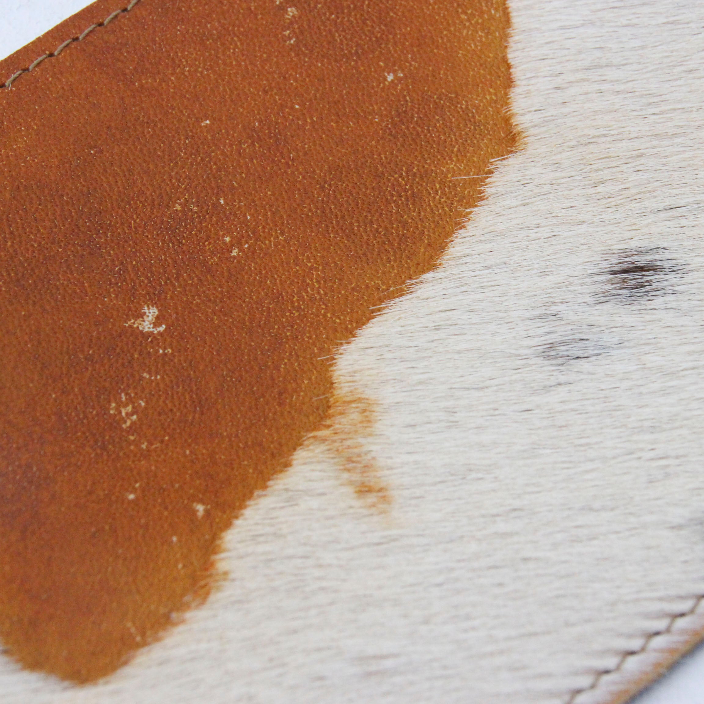 起毛ブラウン×ホワイト / マスクケース